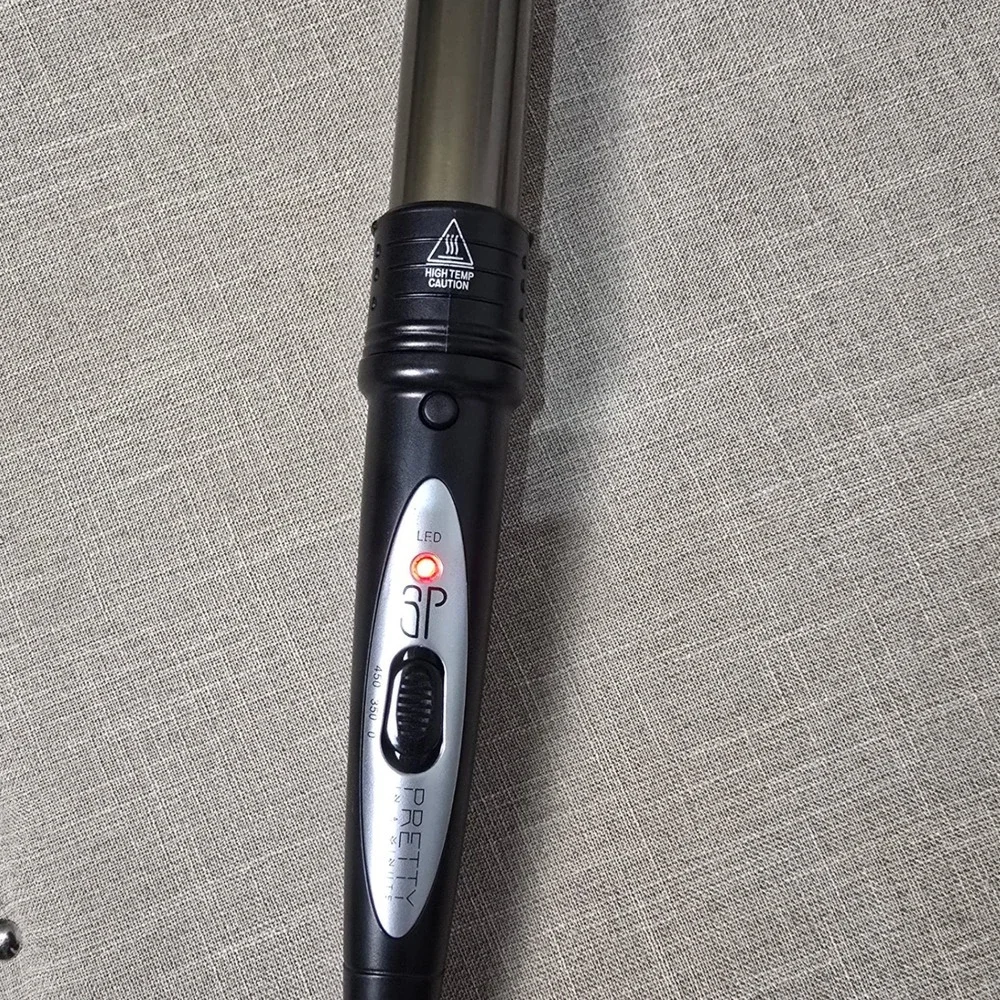 Pretty In A Minute Interchangeable Curling Iron Wand 3 Barrels Titanium‎ Ceramic
